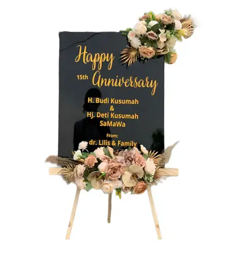 Papan Bunga Akrilik Ciwaringin